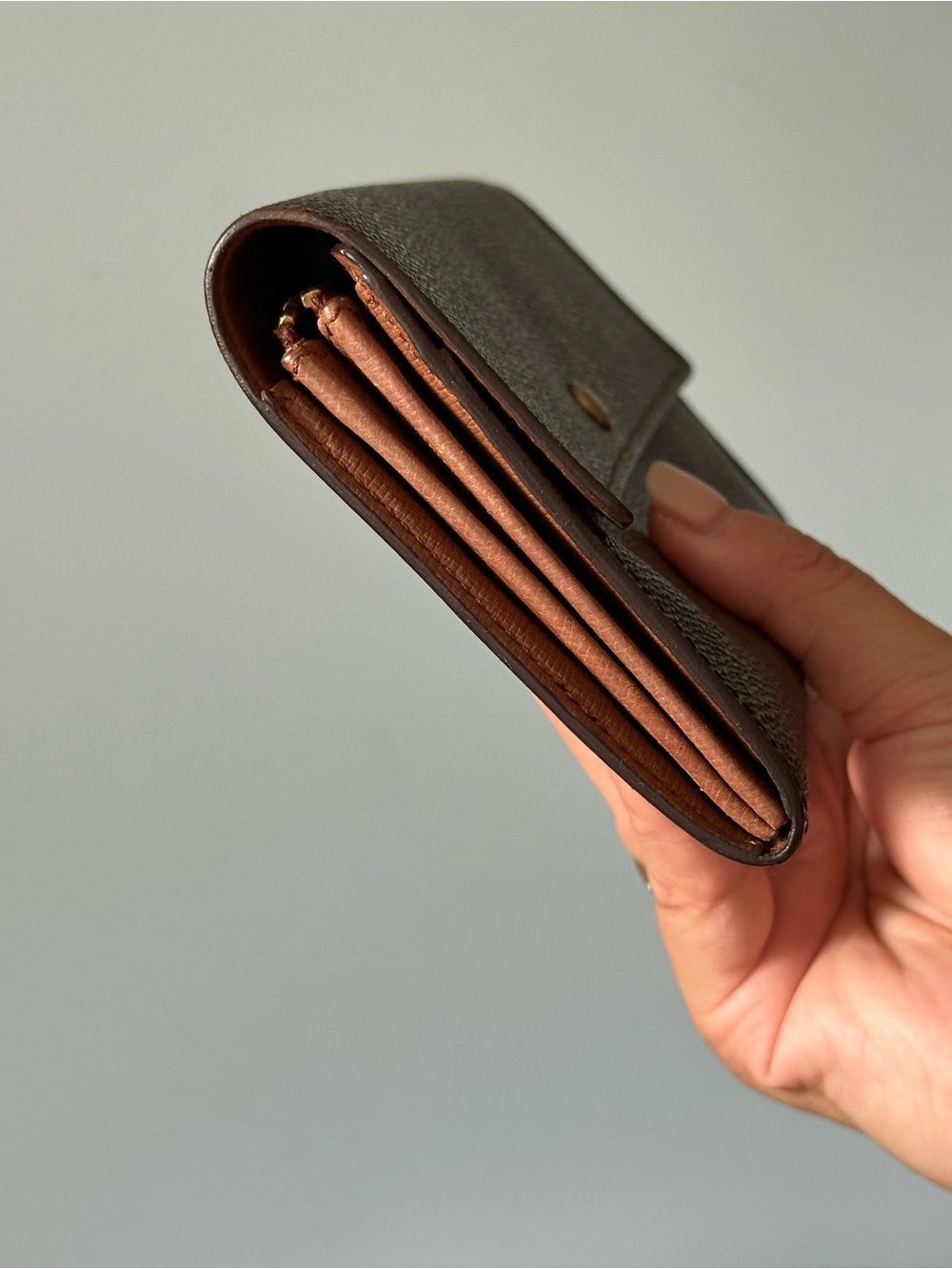 Louis Vuitton Monogram Snap Long Wallet w/ Chain - Picture 7 of 17